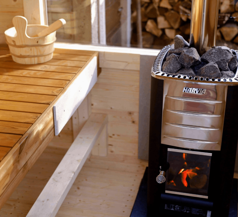 Venkovní finská sauna