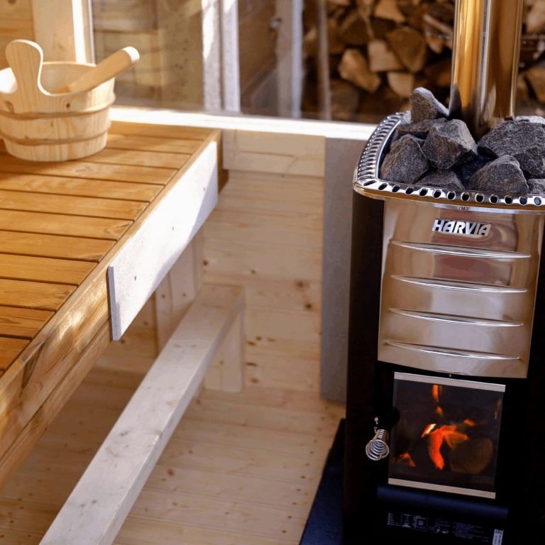 Venkovní finská sauna